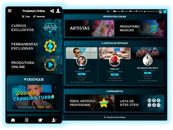 Plataforma do Empresário do Funk